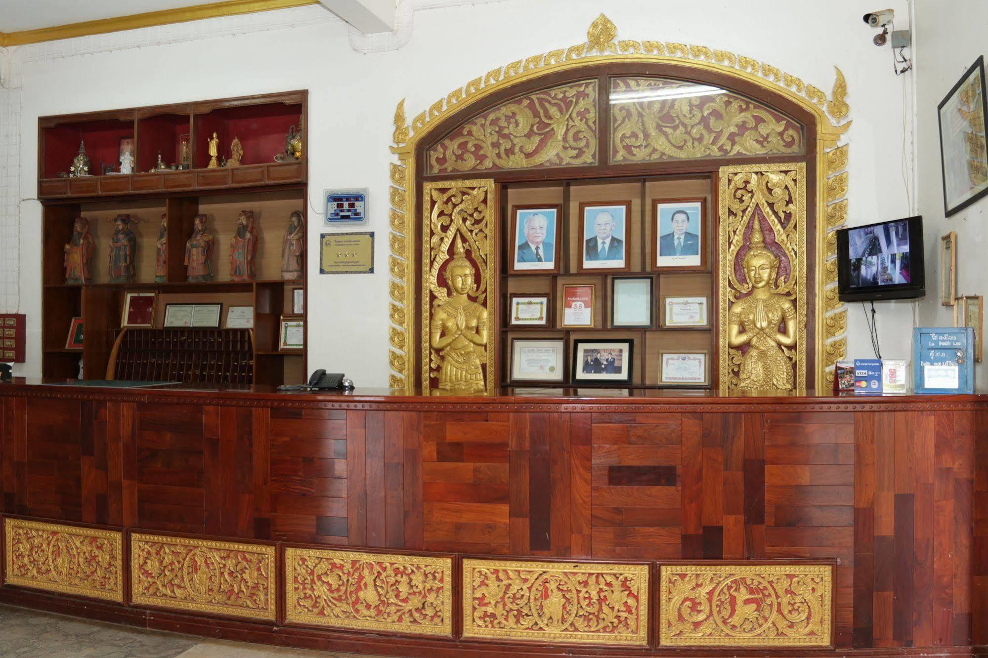 Champasak Palace Hotel Pakse Bagian luar foto